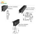 Dc48v magnetic commercial tracklights for museum showroom